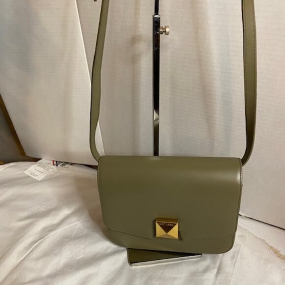 EMP.T LABEL Cube Box Bag - Taff/olive green-crossbody purse - Picture 1 of 11